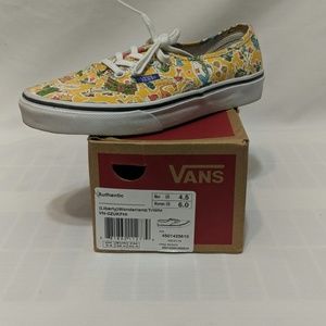 Authentic Liberty Wonderland Edition Vans sz 6